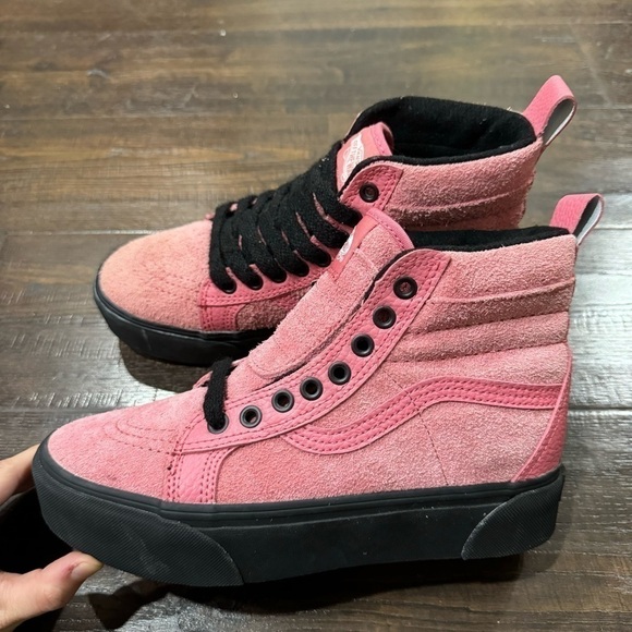 Vans Sk8-Hi Platform Mte in Desert Rose Size 7 Women - Picture 6 of 13